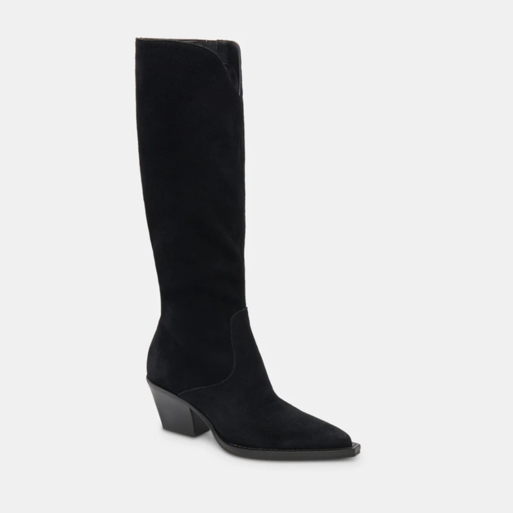 Dolce Vita Black Heeled Boots